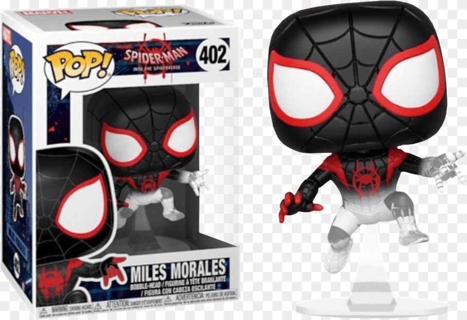 Spider Man Into The Spider Verse Funko Pop, Robot, Baby, Person, Toy Free Png