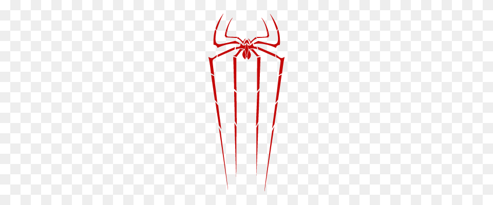Spider Man Logo Clipart Clipart, Weapon, Trident, Animal, Invertebrate Free Png