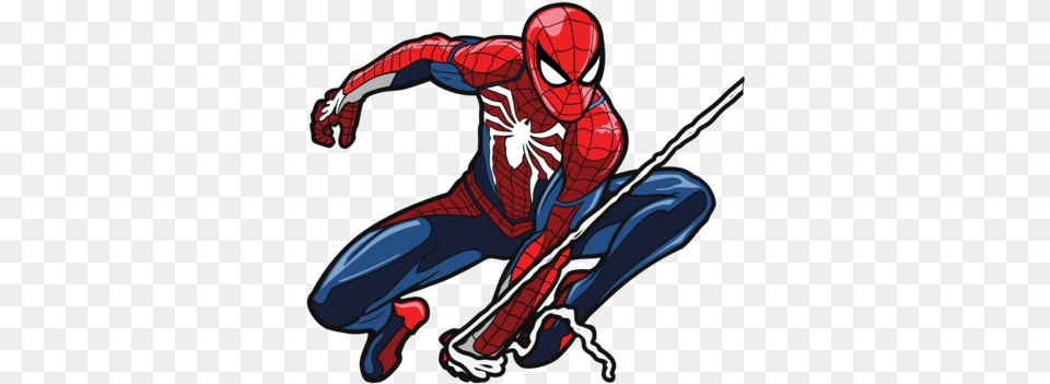 Spider Man Marvel39s Spider Man Figpin, People, Person, Book, Comics Free Png