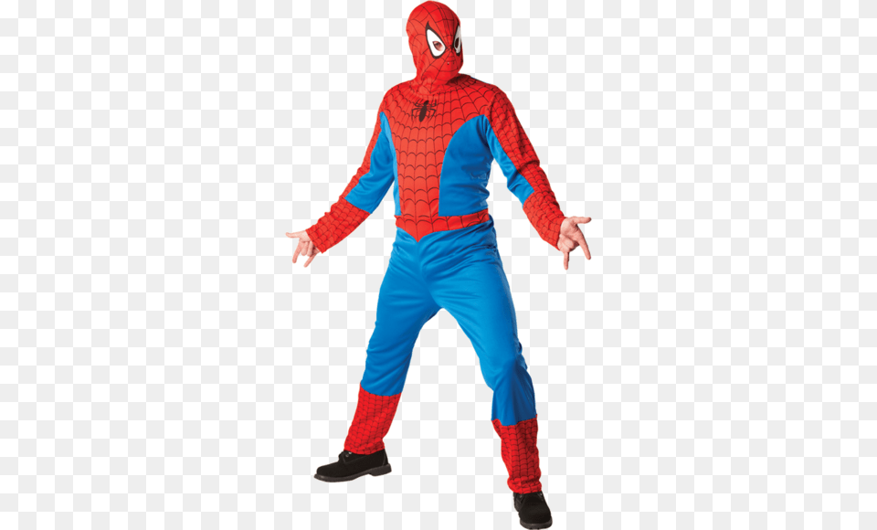 Spider Man Morphsuit Sewing Tickle Trunk Spiderman, Sleeve, Clothing, Costume, Person Png Image