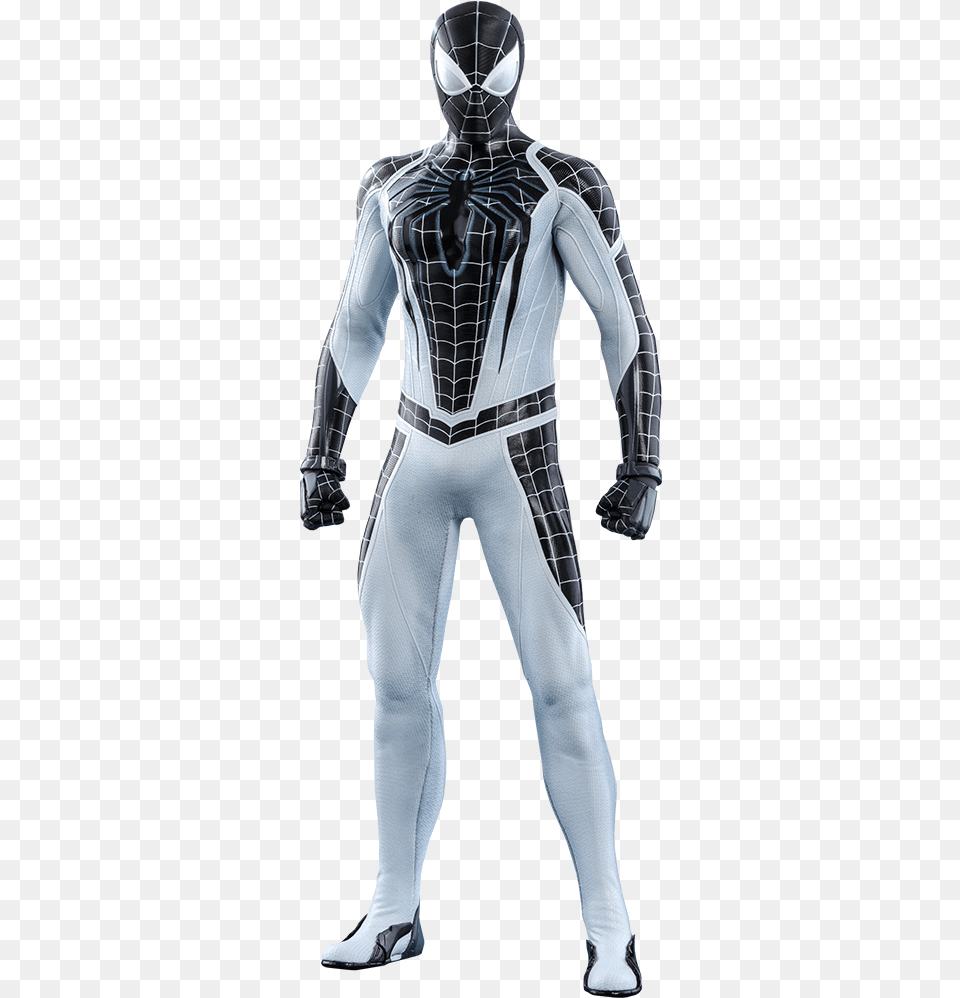 Spider Man Negative Suit Hot Toys 1, Adult, Female, Person, Woman Free Png Download