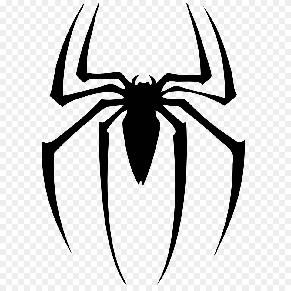 Spider Man New Icon, Gray Free Png