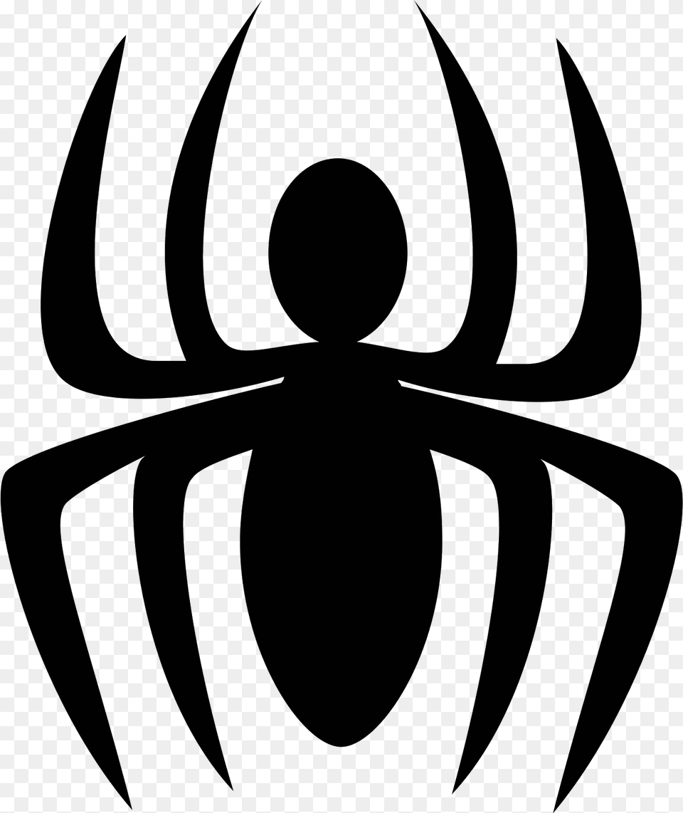 Spider Man Noir Logo, Gray Free Png Download