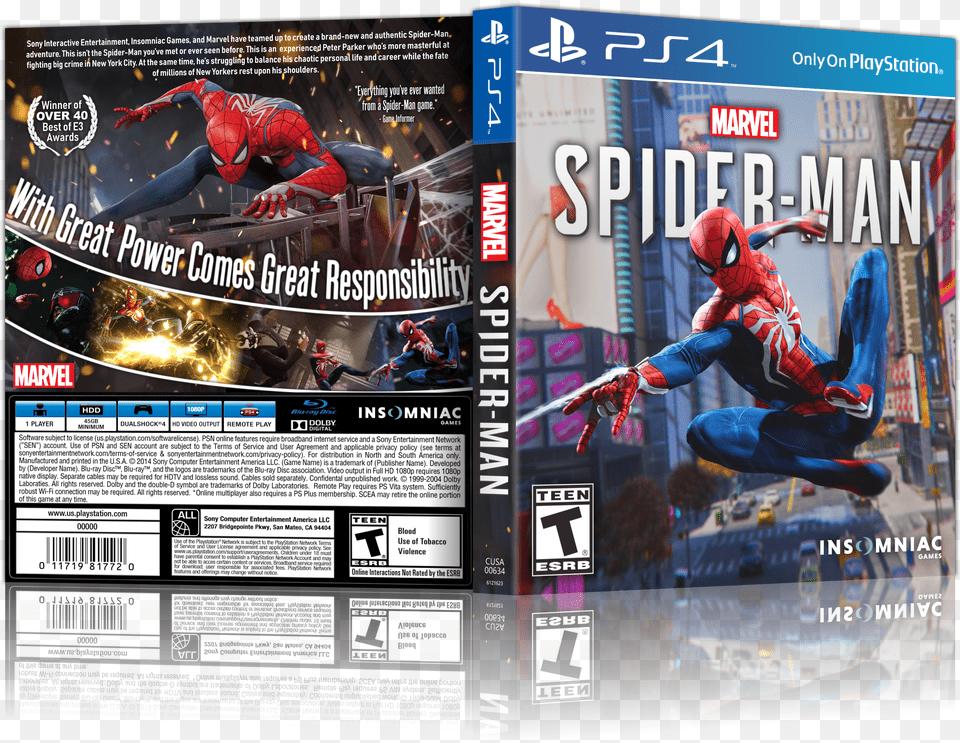 Spider Man Ps4 Free Png Download