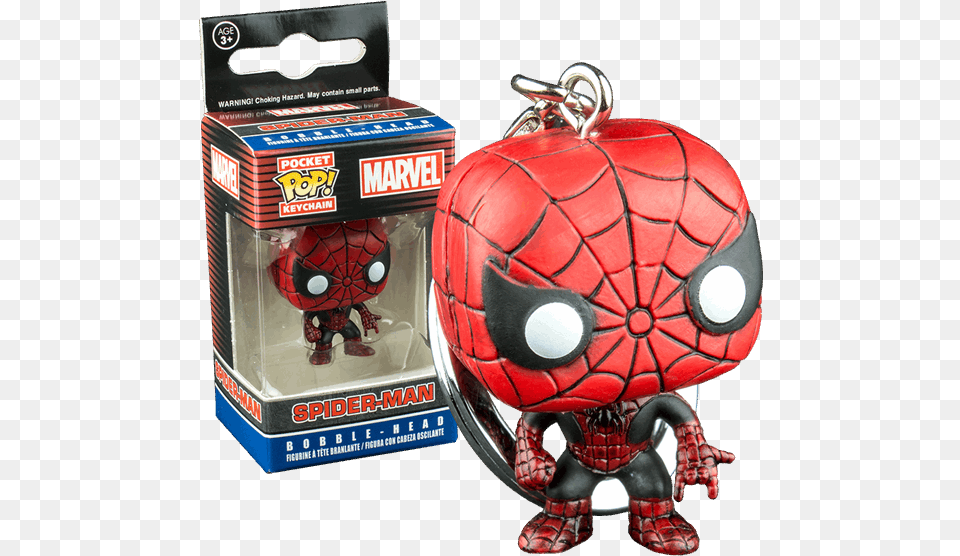 Spider Man Red Amp Black Suit Funko Pocket Pop Vinyl Spider Man Pocket Pop Png