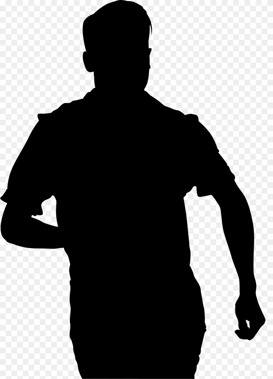 Spider Man Silhouette Human Sleeve Clip Art Silhouette, Gray Free Png