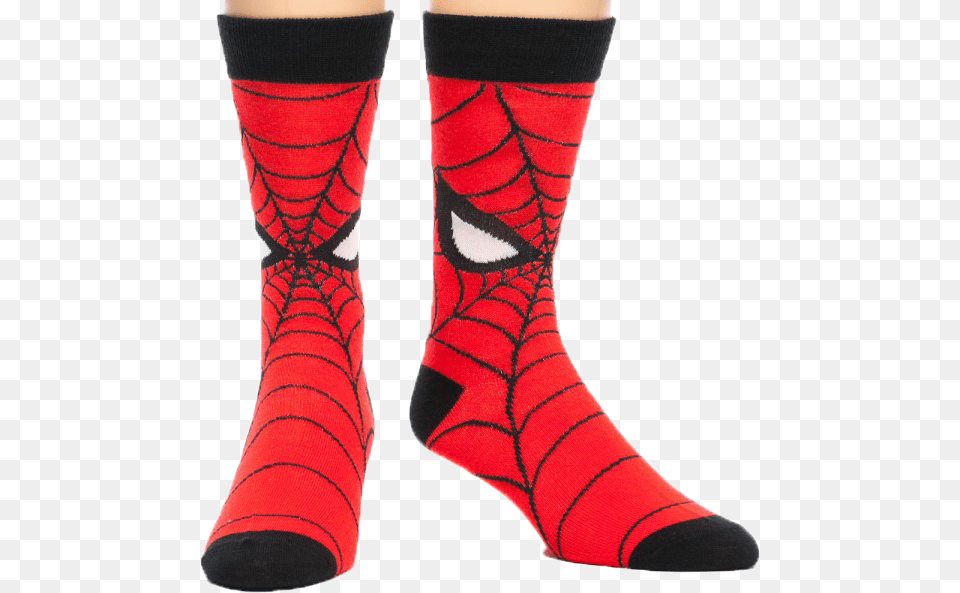 Spider Man Socks, Clothing, Hosiery, Sock Free Png