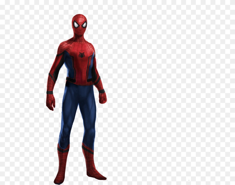 Spider Man Standing Pic Shield Spiderman, Adult, Male, Person, Face Free Png Download