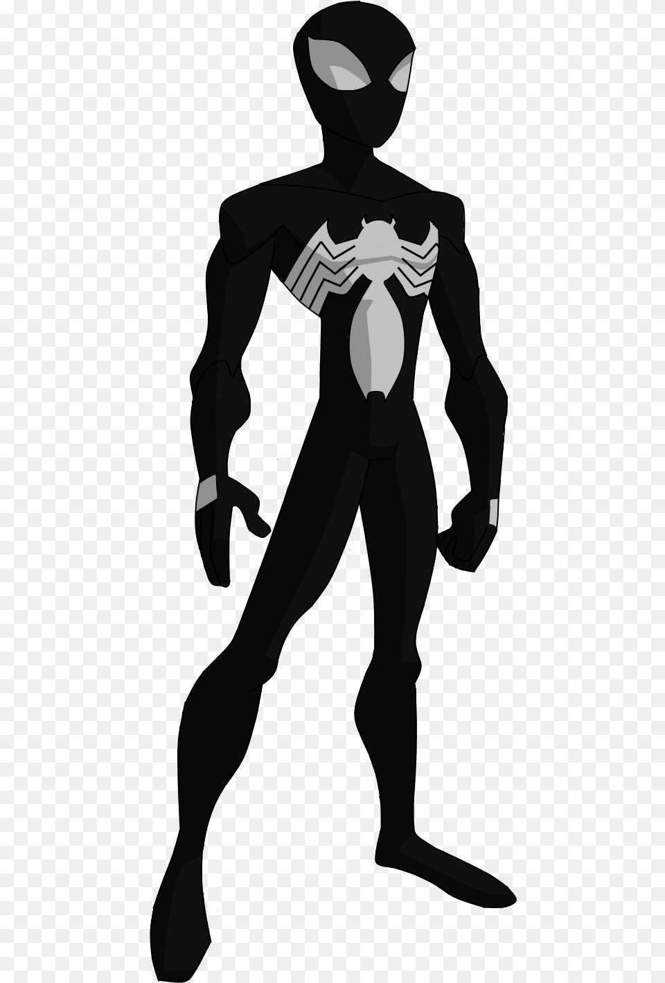 Spider Man Symbiote Suit Drawing Ref Pics Spectacular Spectacular Spiderman Symbiote Suit, Accessories, Formal Wear, Tie, Person Free Png