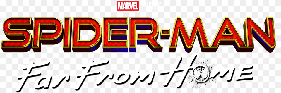 Spider Man Text, Light, Logo Free Png Download