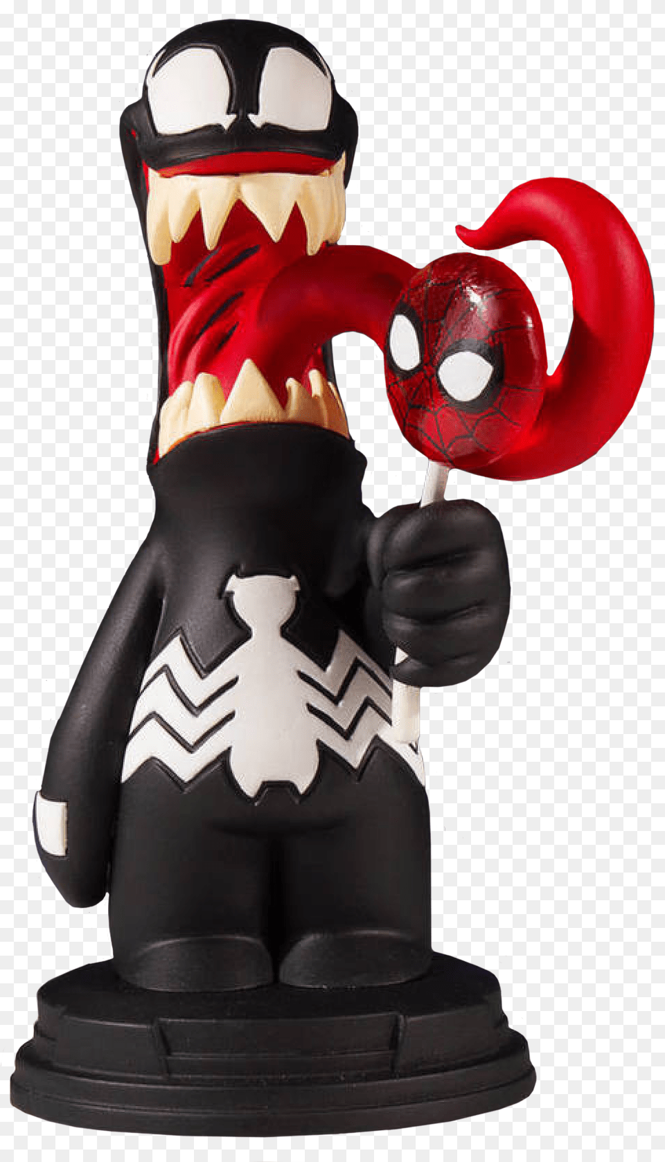 Spider Man Venom Animated Statue, Figurine, Baby, Person Free Transparent Png