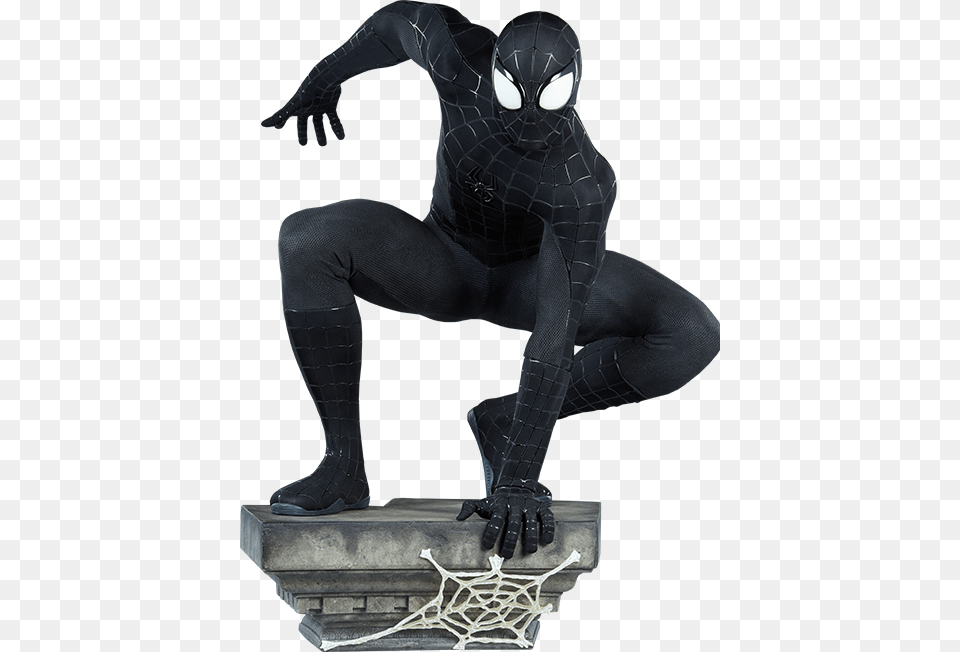 Spider Man Vs Spider Man Black Suit, Adult, Person, Clothing, Glove Free Png
