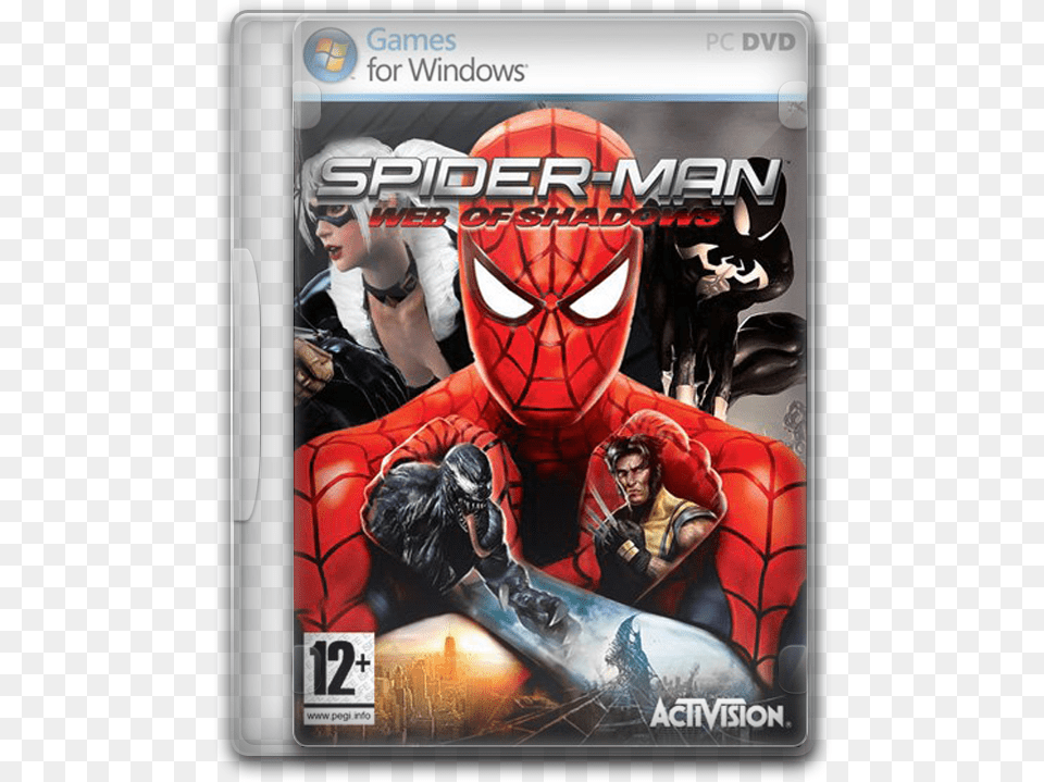 Spider Man Web Of Shadows, Book, Comics, Publication, Adult Png