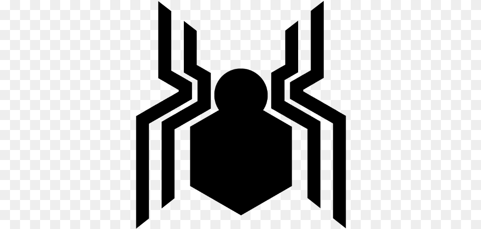 Spider Man Youtube Marvel Cinematic Universe Logo Film Mcu Spider Man Logo, Gray Free Png