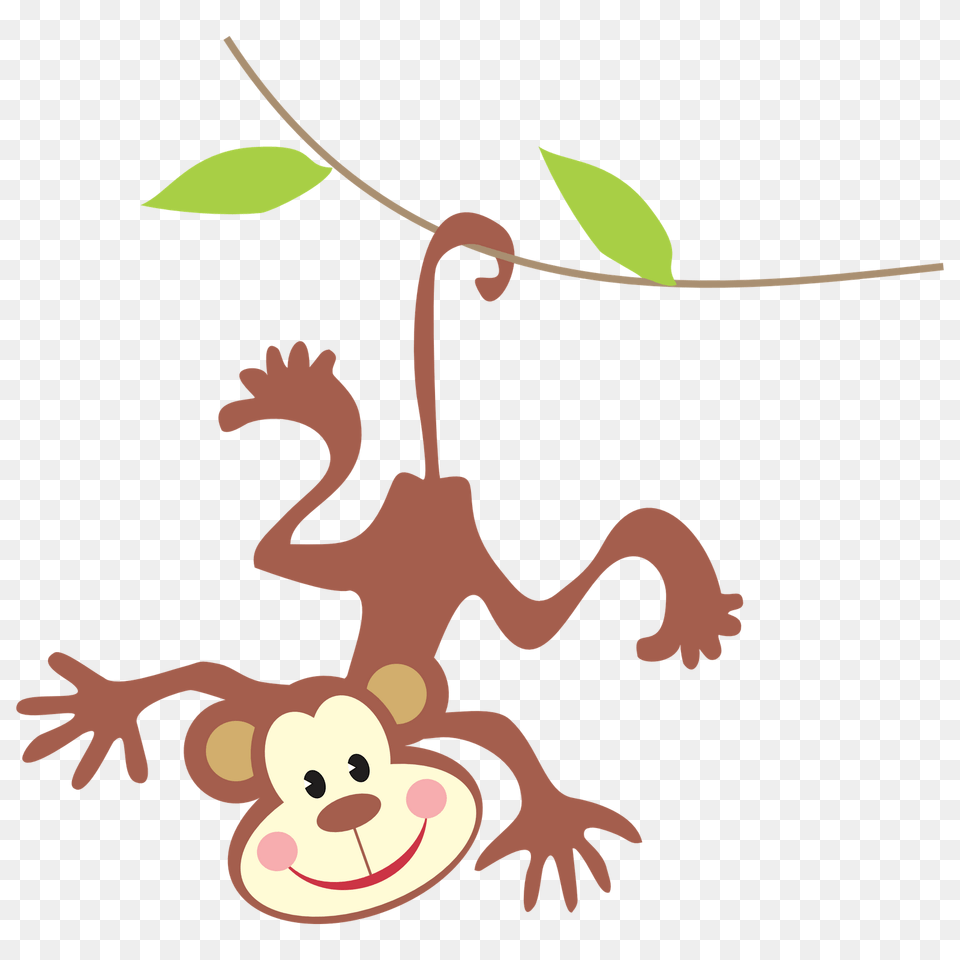 Spider Monkey Clipart Baby Shower, Animal, Gecko, Lizard, Reptile Png Image