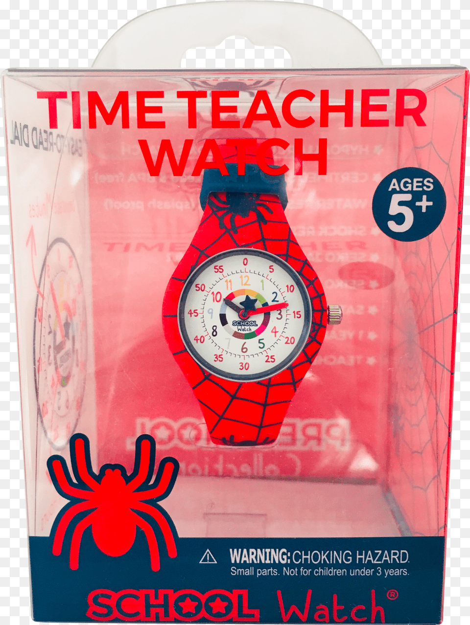 Spider School Watch Watch Strap, Wristwatch, Dynamite, Weapon, Arm Free Png Download