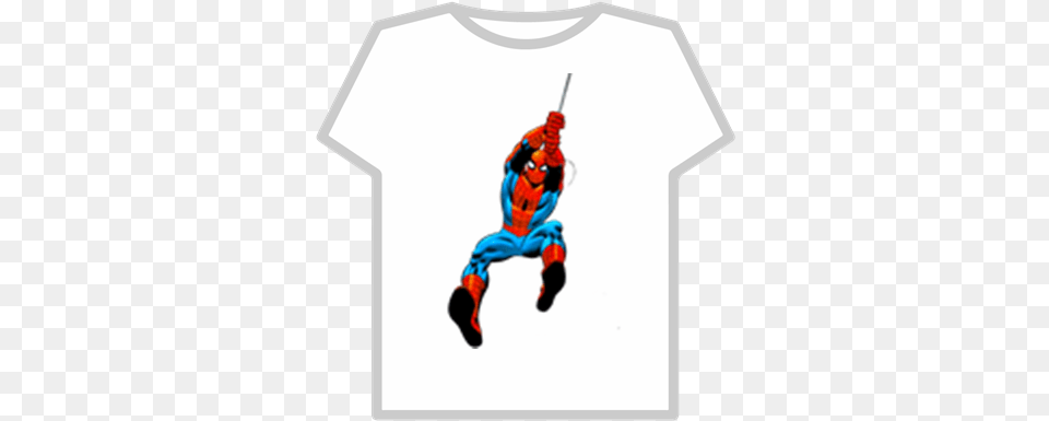 Spider Spiderman Comic, Clothing, T-shirt, People, Person Free Png