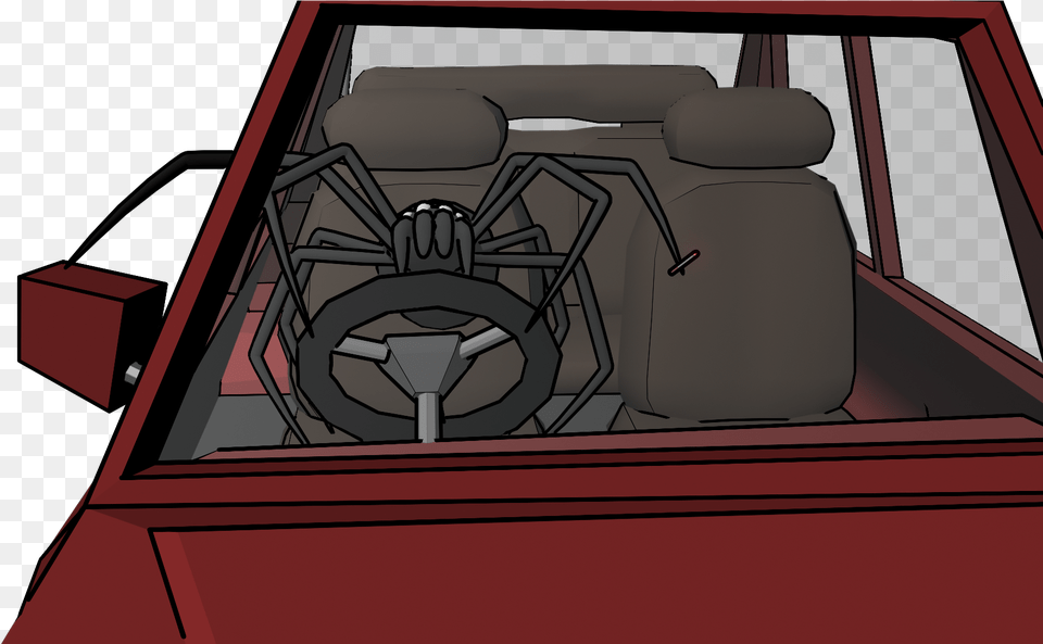 Spider Test Animation Jeep Wrangler, Cushion, Home Decor, Bulldozer, Headrest Png Image