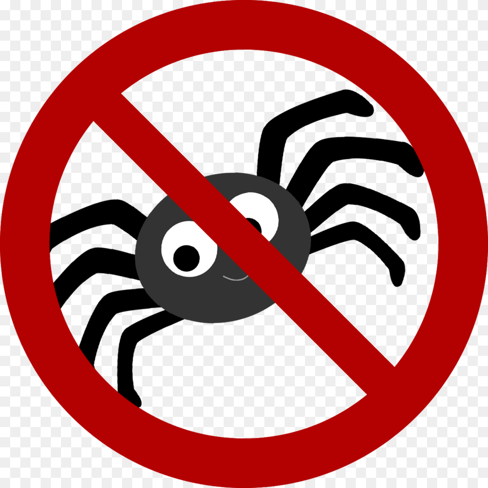 Spider We Do Not Accept Paypal, Sign, Symbol, Disk, Road Sign Free Png Download