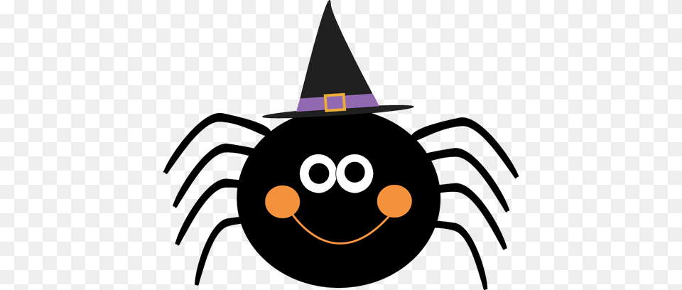 Spider Wearing Witches Hat, Seafood, Food, Tool, Plant Free Png Download