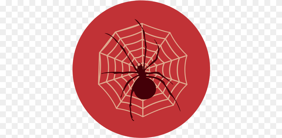 Spider Web Circle Icon Transparent U0026 Svg Vector File Goodge, Animal, Invertebrate Png Image