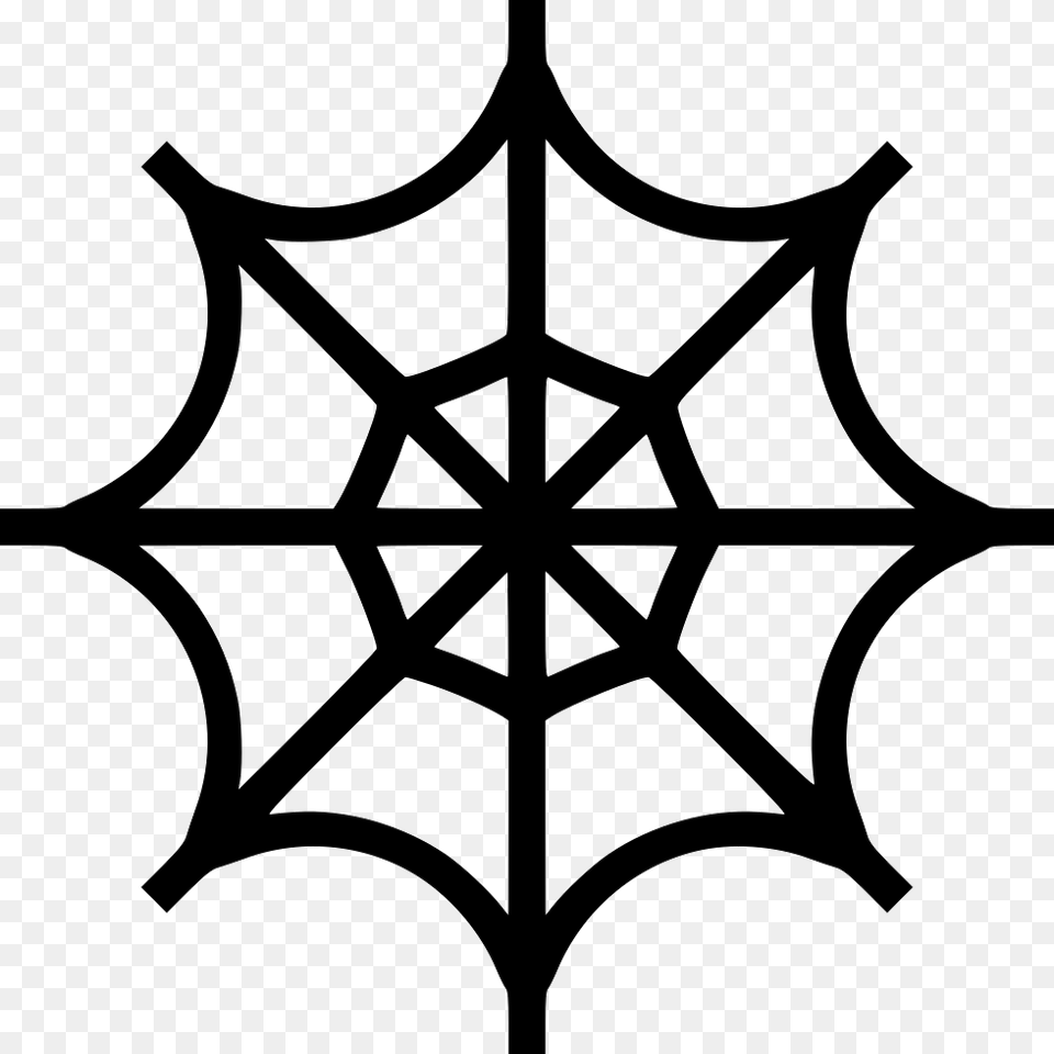 Spider Web Cobweb Icon, Symbol, Star Symbol Png Image
