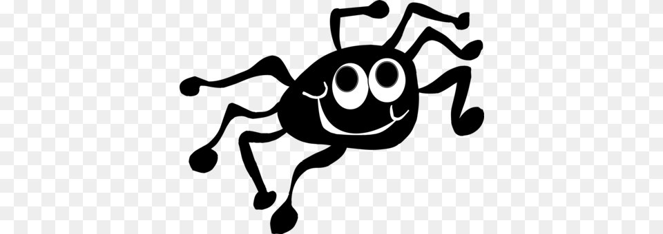 Spider Web Computer Icons Smiley Cartoon Spider Clip Art, Stencil, Logo, Symbol Free Png