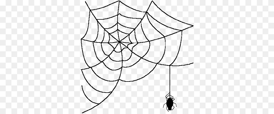 Spider Web Corner Spider Web Clipart Transparent, Spider Web, Animal, Invertebrate Free Png