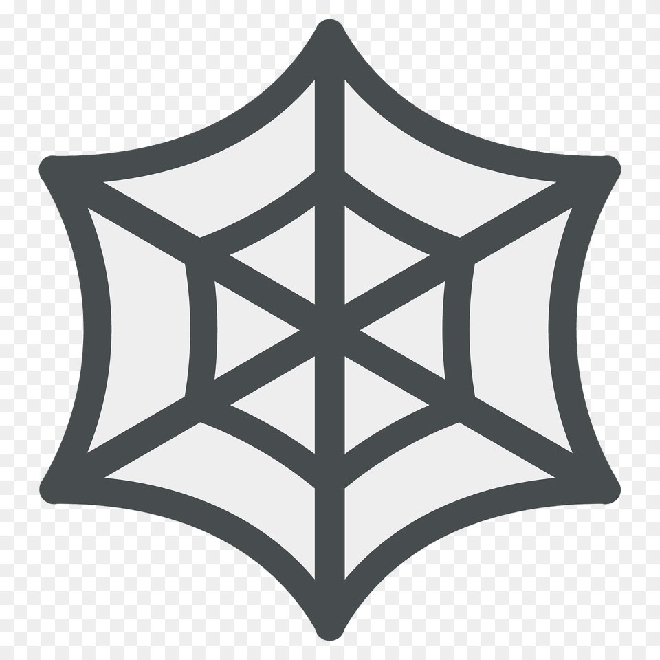 Spider Web Emoji Clipart, Symbol, Cross, Armor Png Image
