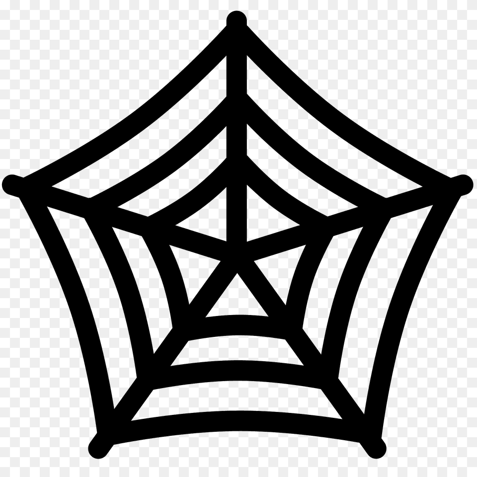 Spider Web Emoji Clipart, Spider Web, Cross, Symbol Png