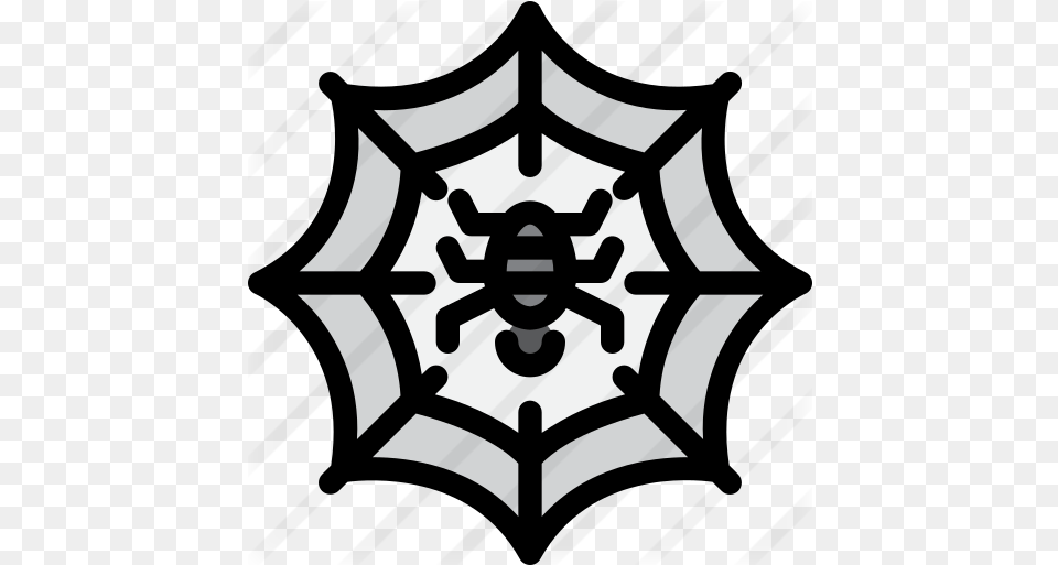 Spider Web Halloween Icons Clip Art Spider And Web, Symbol Png