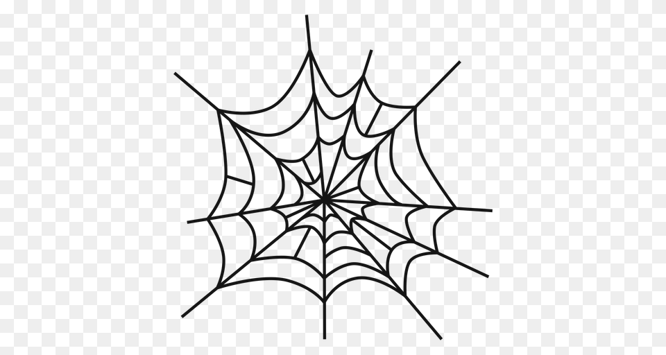 Spider Web Hand Drawn, Spider Web, Chandelier, Lamp Free Png Download