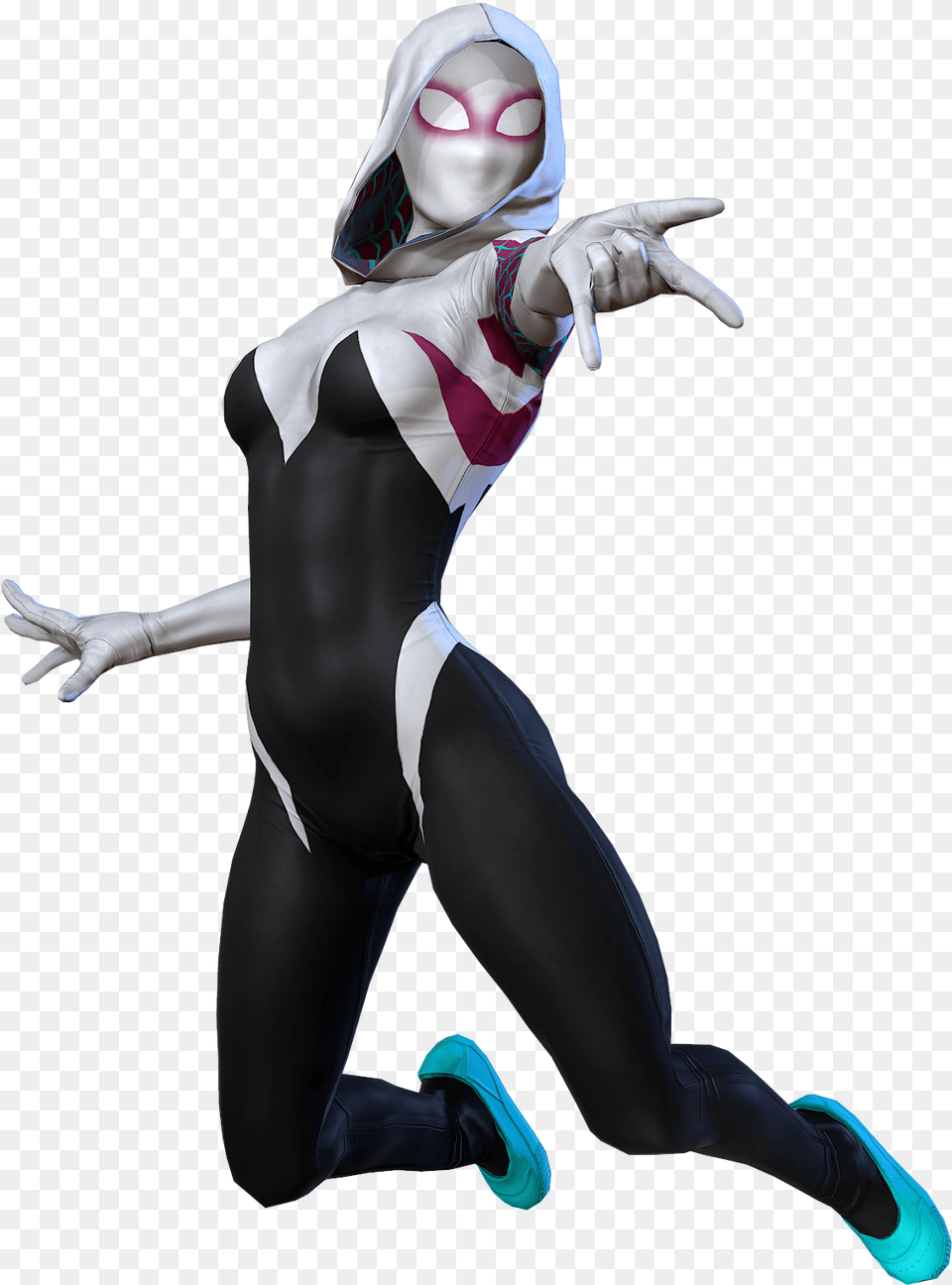 Spider Woman Gwen Stacy, Adult, Person, Female, Clothing Free Png Download