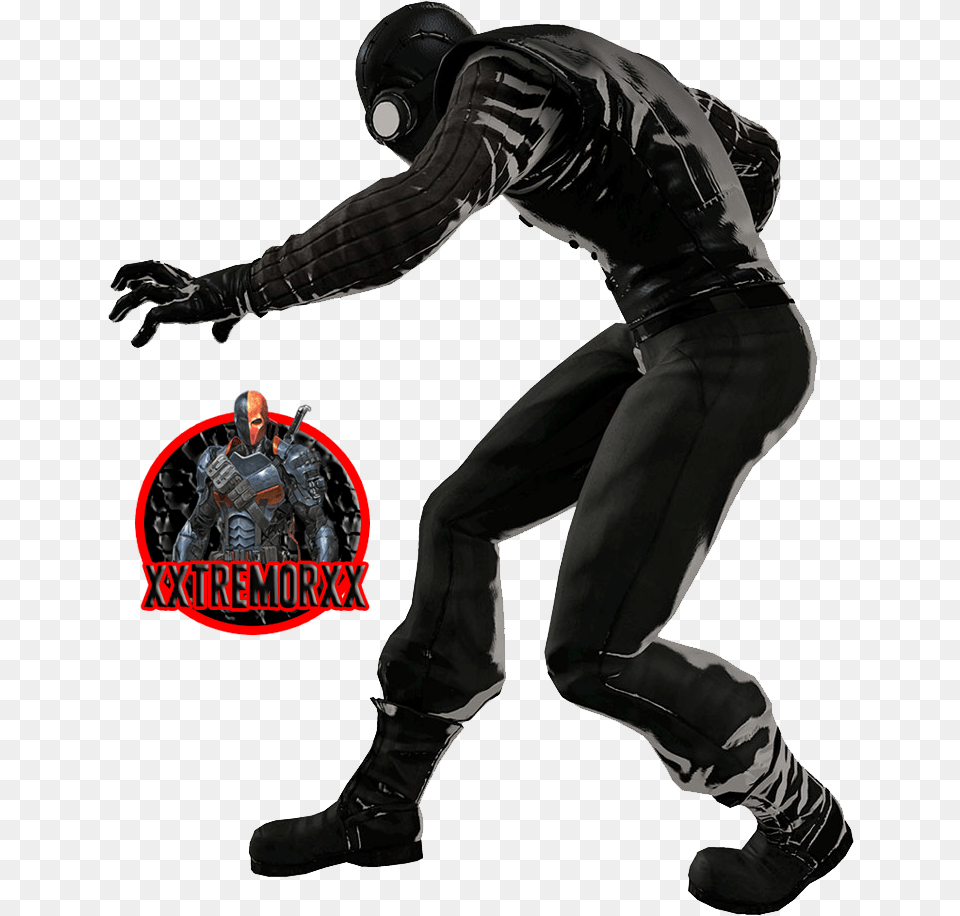 Spiderman Black Suit Render, Adult, Male, Man, Person Png Image