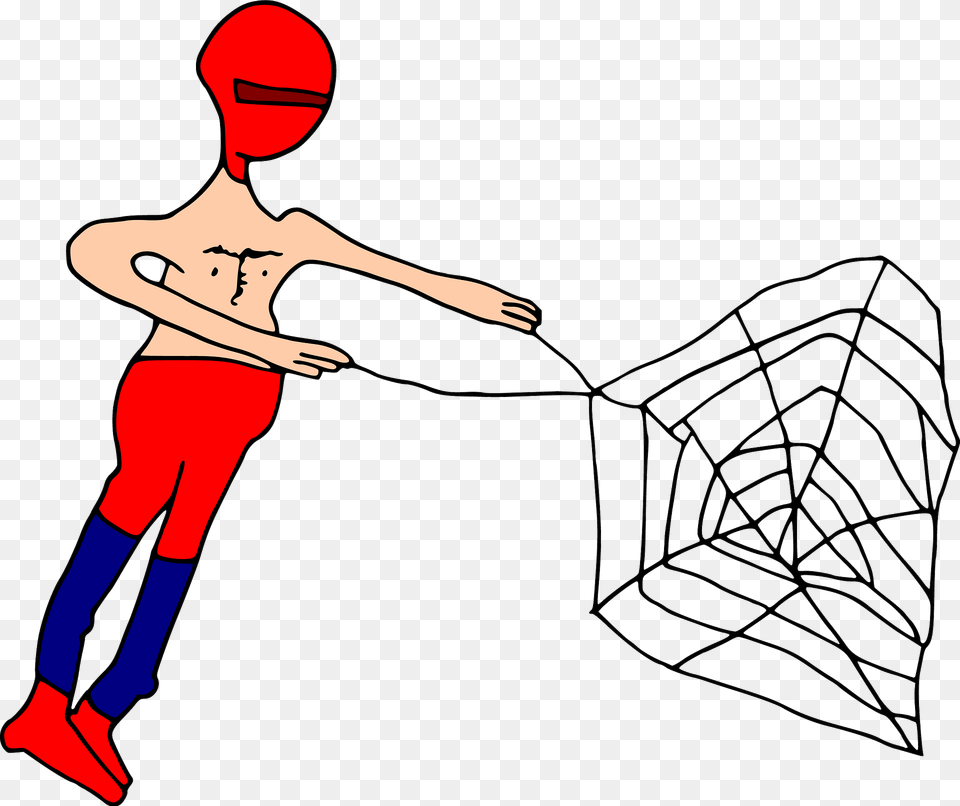Spiderman Clipart, Person, Fishing, Leisure Activities, Outdoors Png