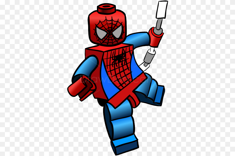 Spiderman Clipart Free Lego Super Heroes Drawing, Dynamite, Weapon Png Image