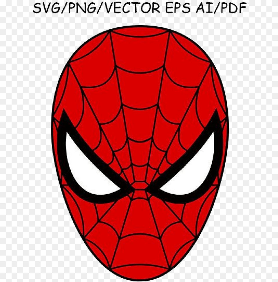 Spiderman Clipart Mask Dxf Vector Cut File Cricut History Spider Man Face Png