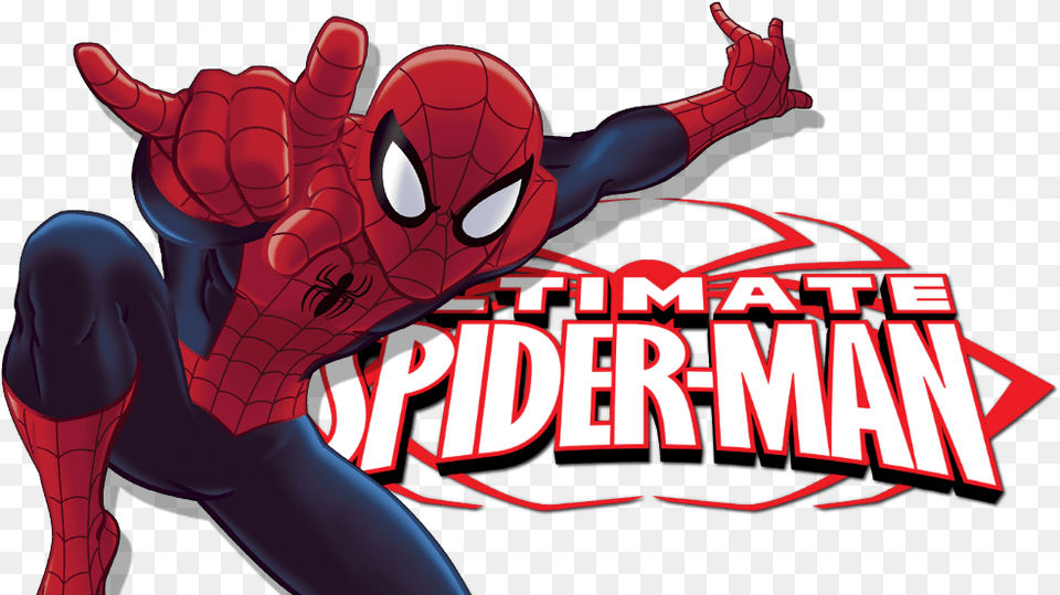 Spiderman Clipart Ultimate Spiderman For Download Ultimate Spider Man Hd, Book, Comics, Publication, Adult Png Image