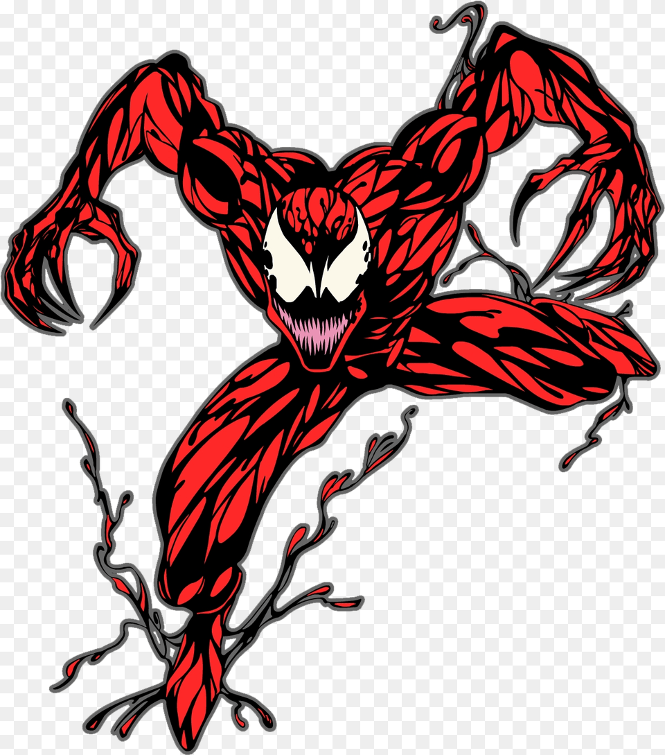 Spiderman Clipart Villans Carnage Villain, Adult, Male, Man, Person Png