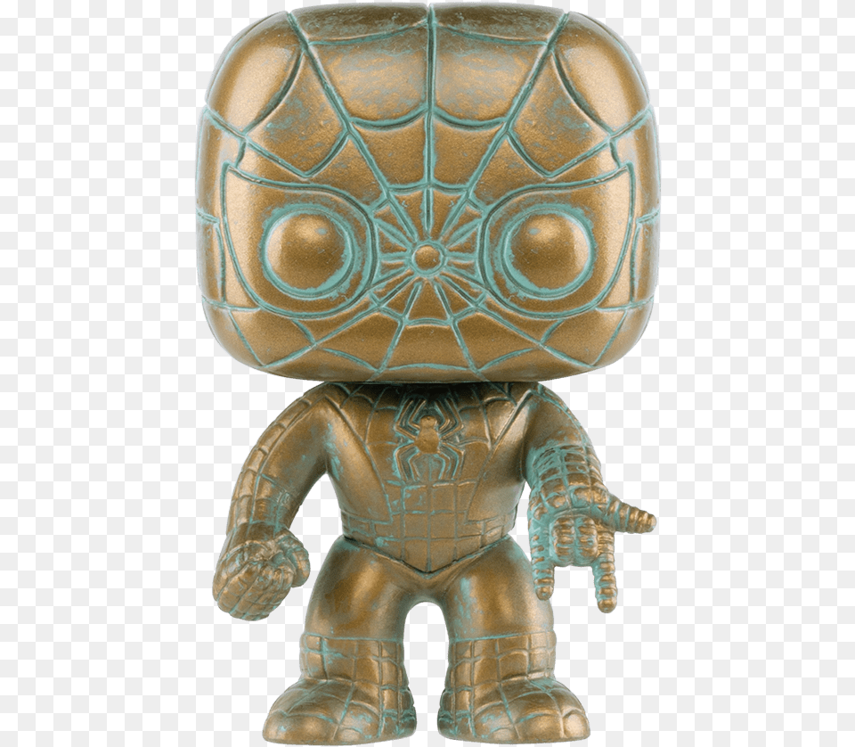 Spiderman Comic, Bronze, Figurine, Animal, Sea Life Free Transparent Png