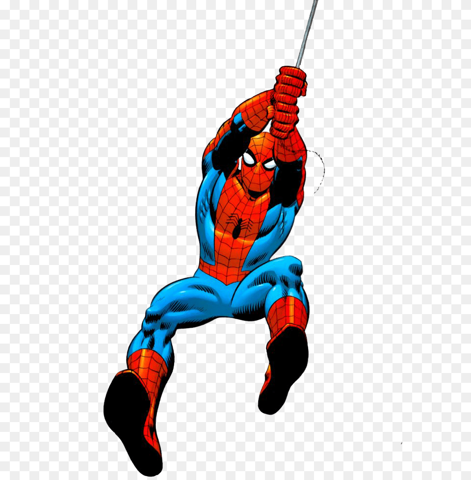 Spiderman Comic Clipart, People, Person, Baby, Rope Free Transparent Png