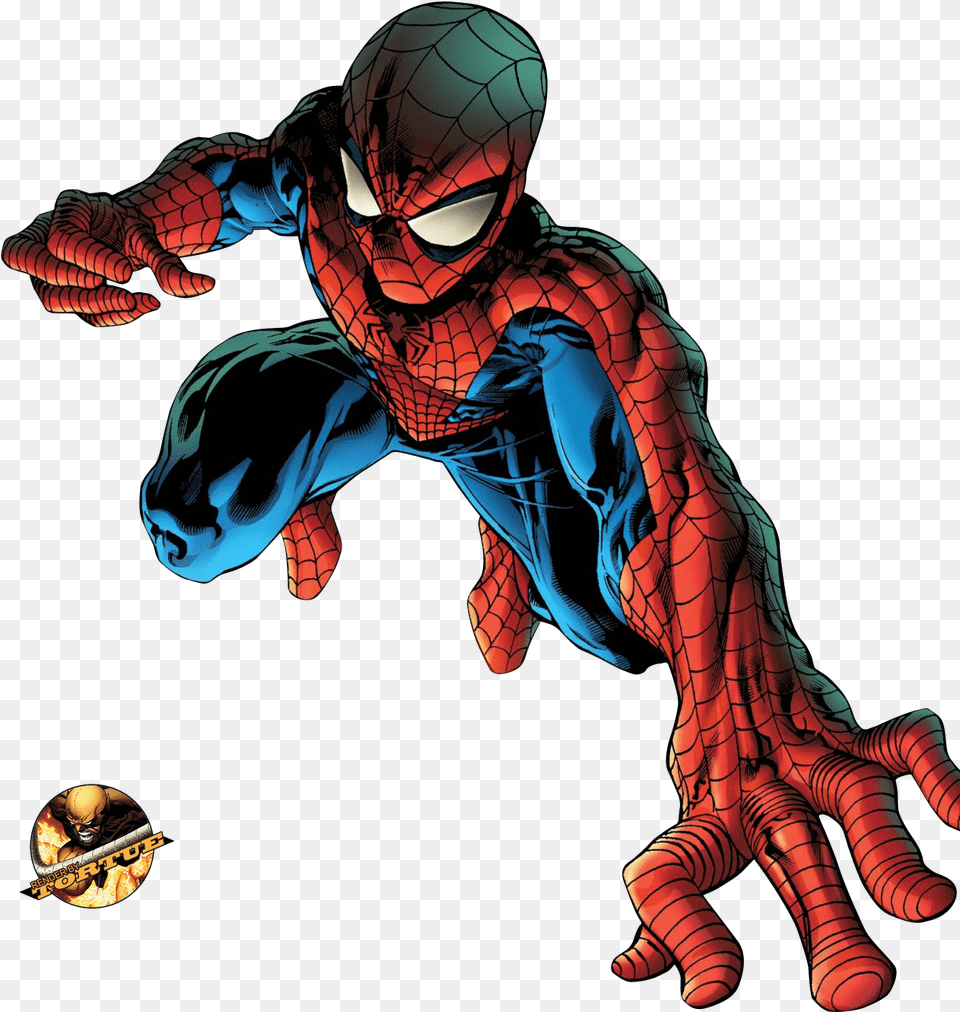 Spiderman Comic Spider Man Render, Baby, Person, Face, Head Free Png Download