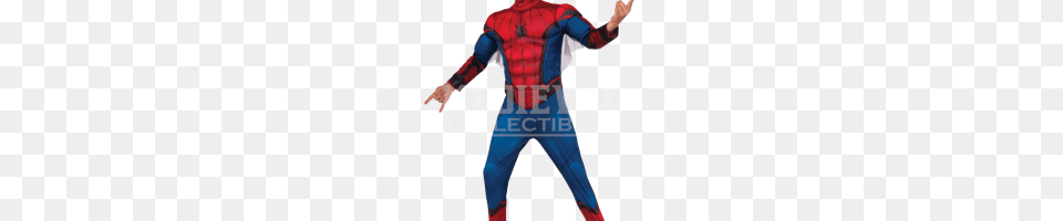 Spiderman Costume For Kids Image, Clothing, Person, Pants, People Free Png Download