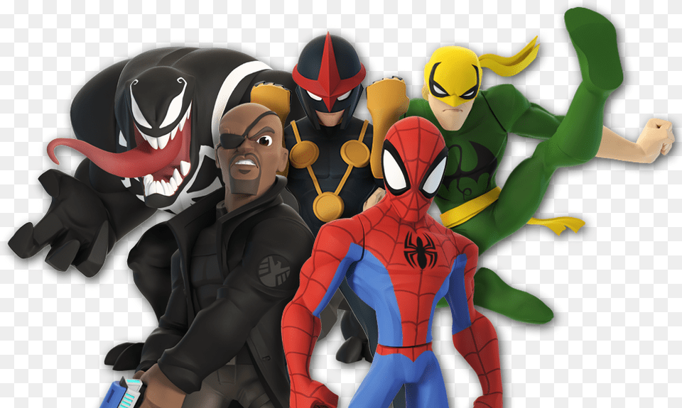 Spiderman Edition Gamecube Video Games Disney Infinity Disney Infinity Venom Vs, Book, Comics, Publication, Adult Png