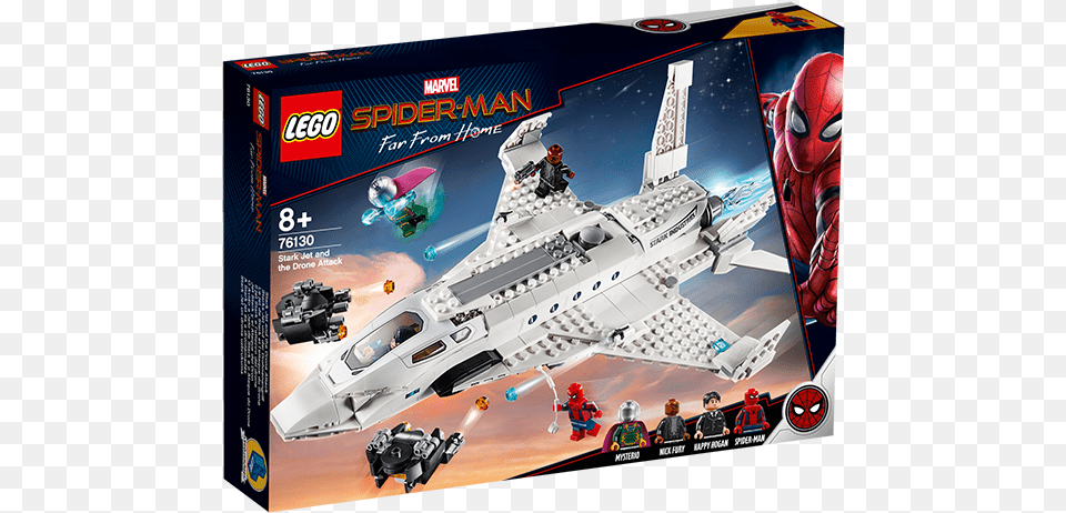 Spiderman Far From Home Lego Sets, Aircraft, Spaceship, Transportation, Vehicle Free Png