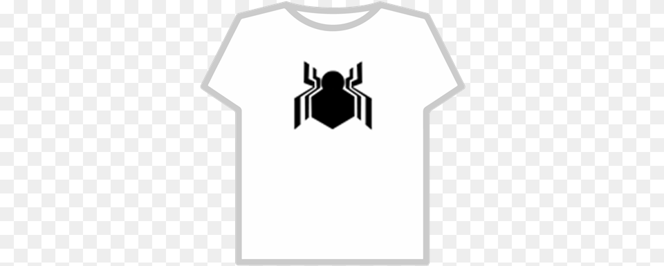 Spiderman Homecoming Logo Roblox Silhouette, Clothing, T-shirt, Stencil Free Transparent Png