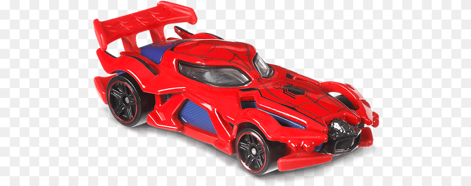 Spiderman In Multi Spider Man Homecoming Car Collector Hot Wheels Spider Man Car, Vehicle, Transportation, Sports Car, Wheel Png Image