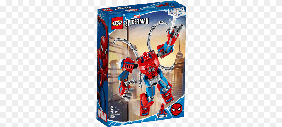 Spiderman Lego, Robot Free Png