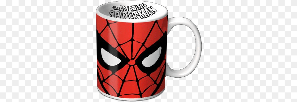 Spiderman Logo Coffee Mug Images, Cup, Beverage, Coffee Cup Free Transparent Png