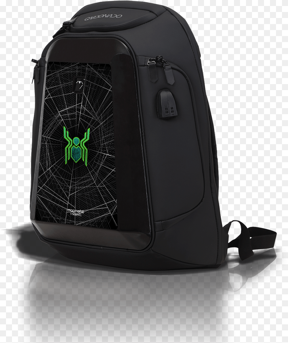 Spiderman Logo Web Laptop Bag, Backpack Free Png Download